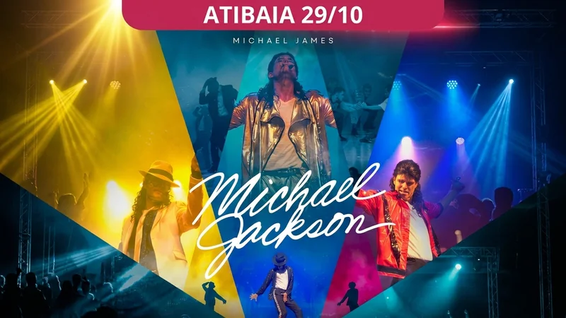 Divulgação do show em Atibaia