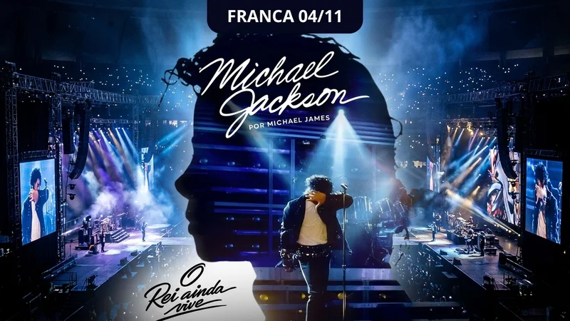 Divulgação do show em Franca