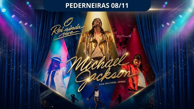 Divulgação do show em Pederneiras