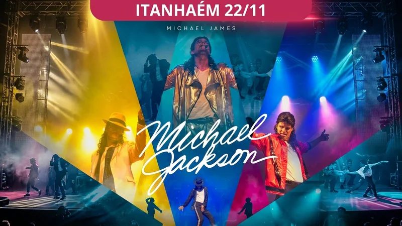Divulgação do show em Itanhaém